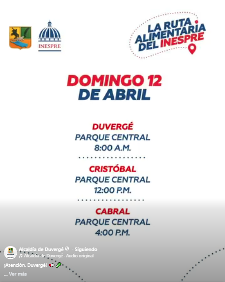 ¡Atención, Duvergé!