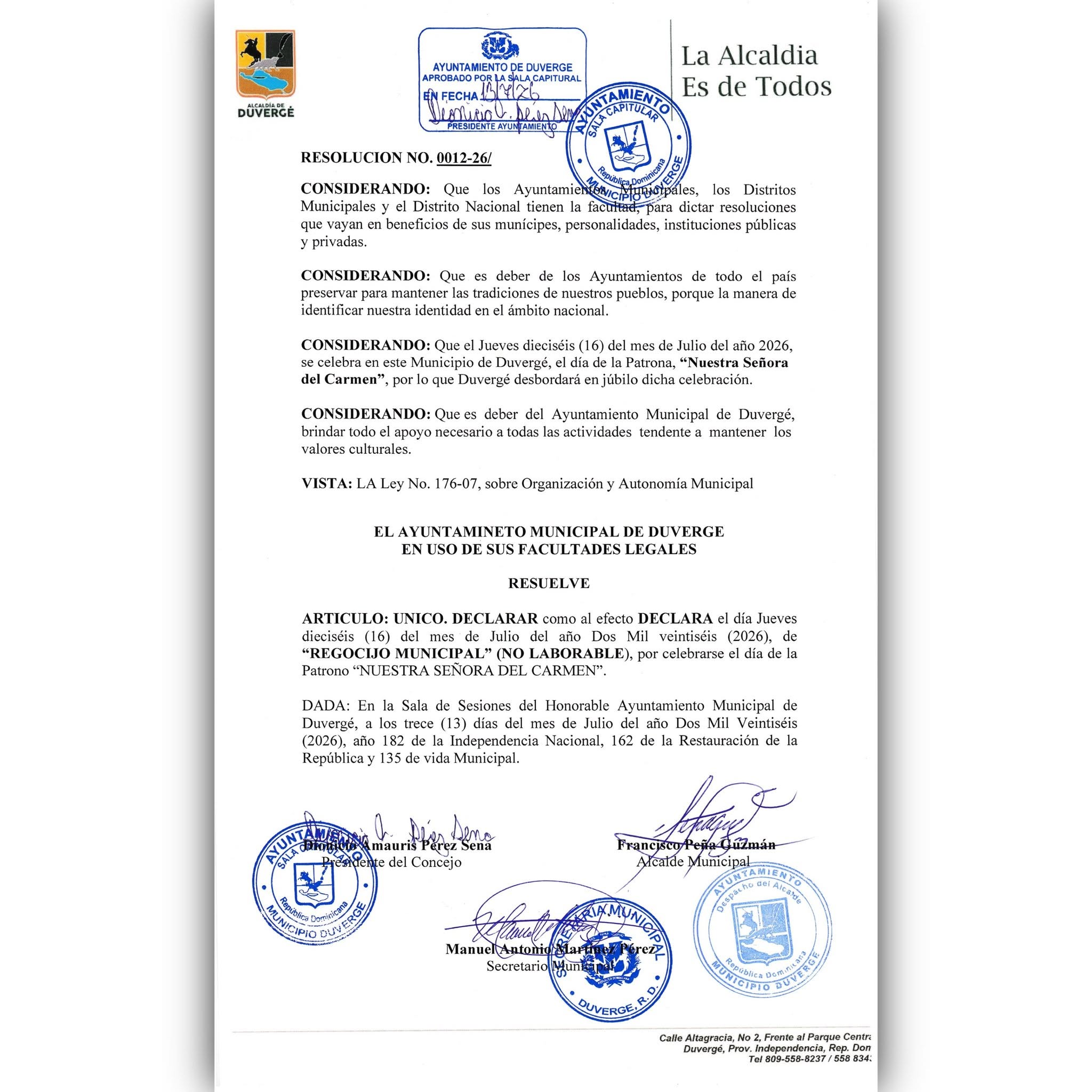 ¡AVISO IMPORTANTE!